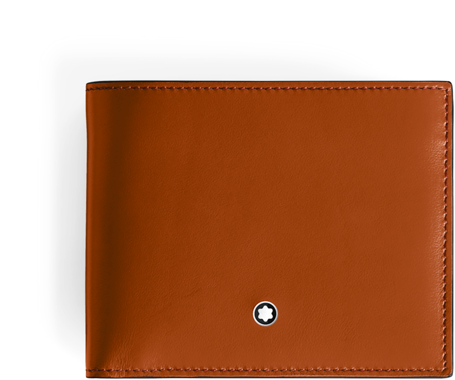 Montblanc Meisterstuck wallet 6cc rust - Fontoplumo