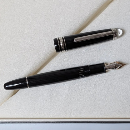 Montblanc Meisterstück 146 LeGrand Diamond platinum trim - Fontoplumo