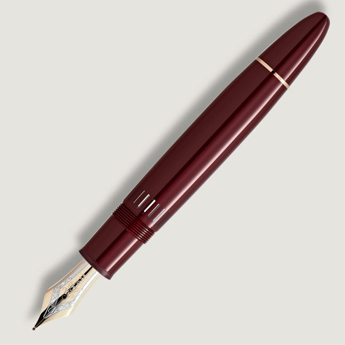 Montblanc Meisterstück 149 burgundy red fountain pen - Fontoplumo