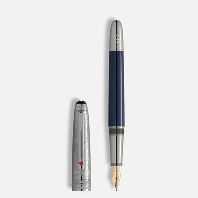 Montblanc Meisterstück Around the World in 80 Days Part 3 Classique Duoe 145 Fountain Pen - Fontoplumo