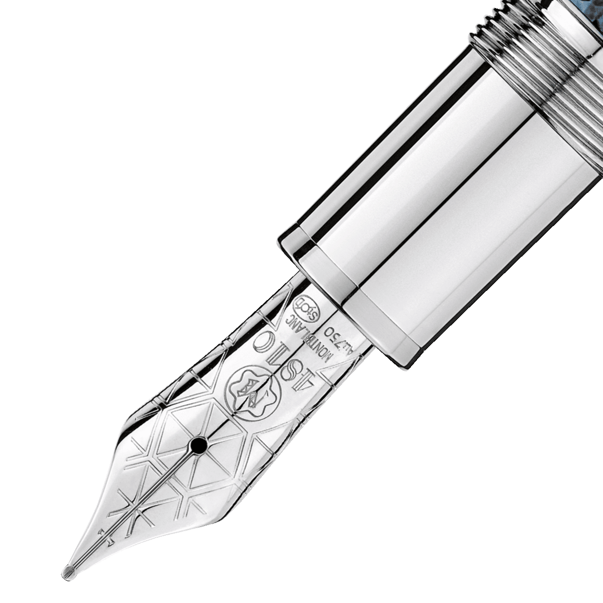 Montblanc Meisterstück Blue Hour Solitaire 146 LeGrand fountain pen - Fontoplumo