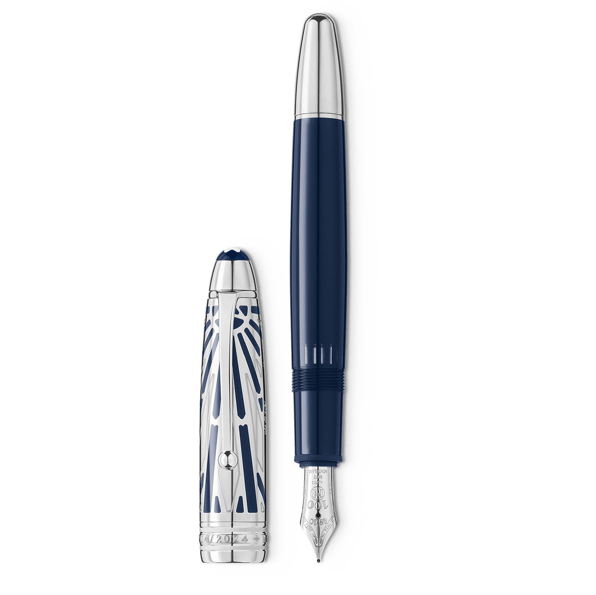 Montblanc Meisterstück The Origin Doue LeGrand 146 Blue fountain pen - Fontoplumo