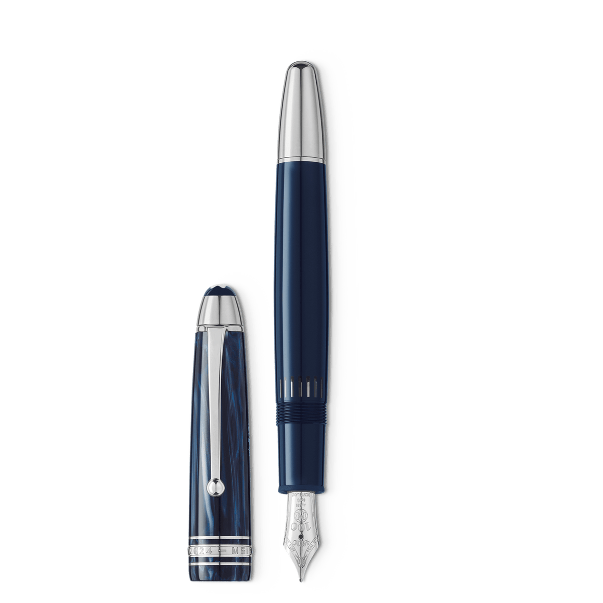 Montblanc Meisterstück The Origin LeGrand 146 Fountain Pen Blue - Fontoplumo