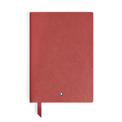 Montblanc Notebook 146 Brick Red leather - Fontoplumo