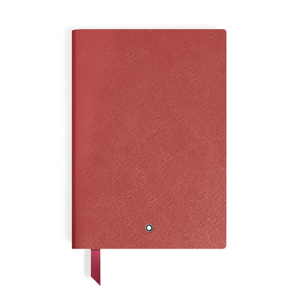 Montblanc Notebook 146 Brick Red leather - Fontoplumo