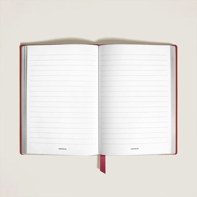 Montblanc Notebook 146 Brick Red leather - Fontoplumo