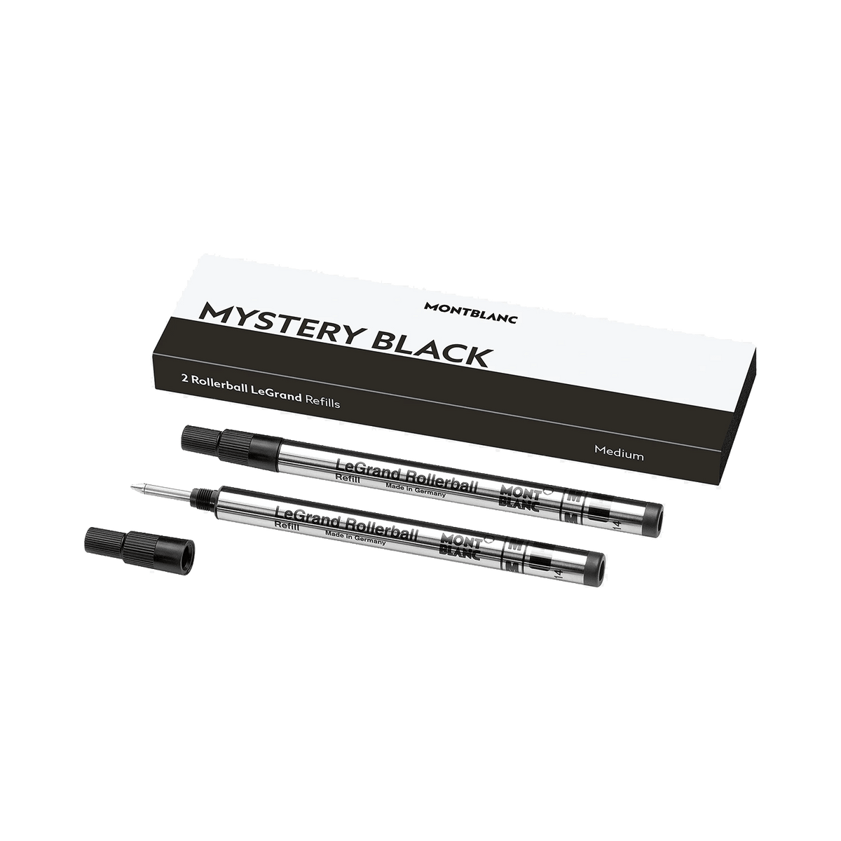 Montblanc Rollerball LeGrand Refill Mystery Black 2 pieces - Fontoplumo