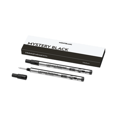 Montblanc Rollerball LeGrand Refill Mystery Black 2 pieces - Fontoplumo
