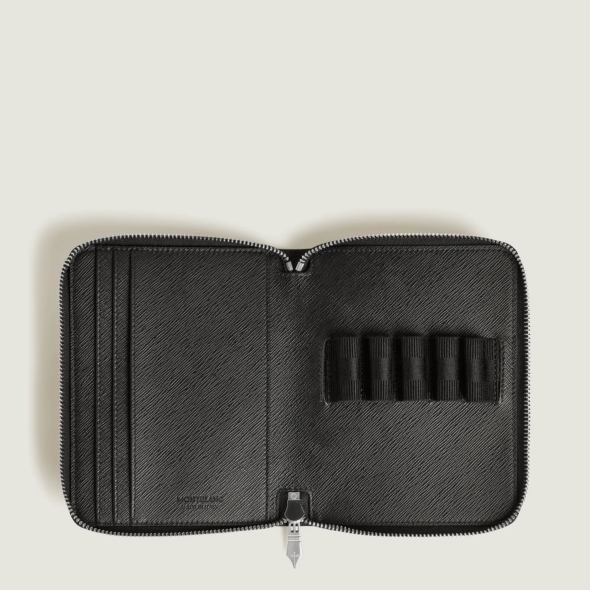 Montblanc Sartorial pen pouch 5 pens black - Fontoplumo