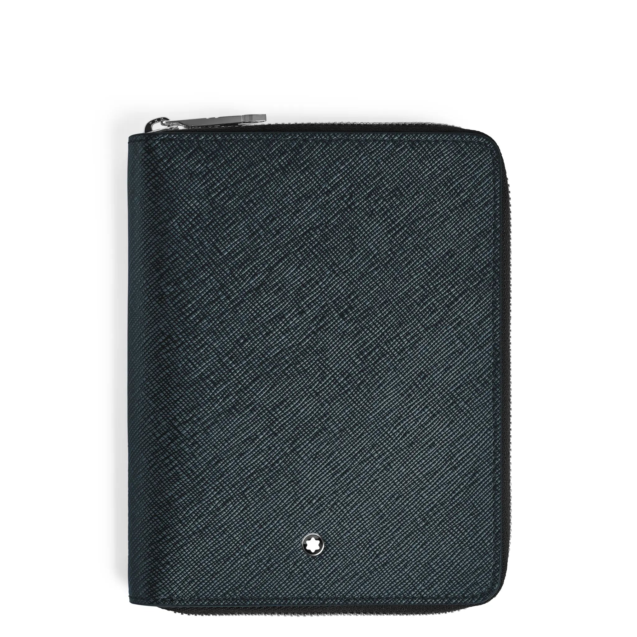 Montblanc Sartorial pen pouch 5 pens tweed blue - Fontoplumo