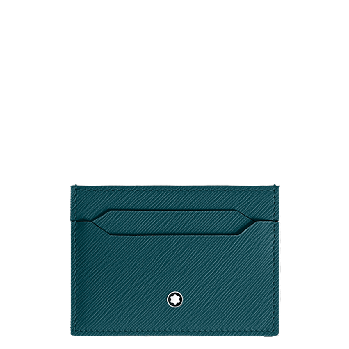 Montblanc Sartorial pocket card holder 5cc Cypruss blue - Fontoplumo