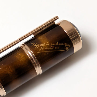 Montblanc Writers Edition 2005 Miquel de Cervantes fountain pen - Fontoplumo
