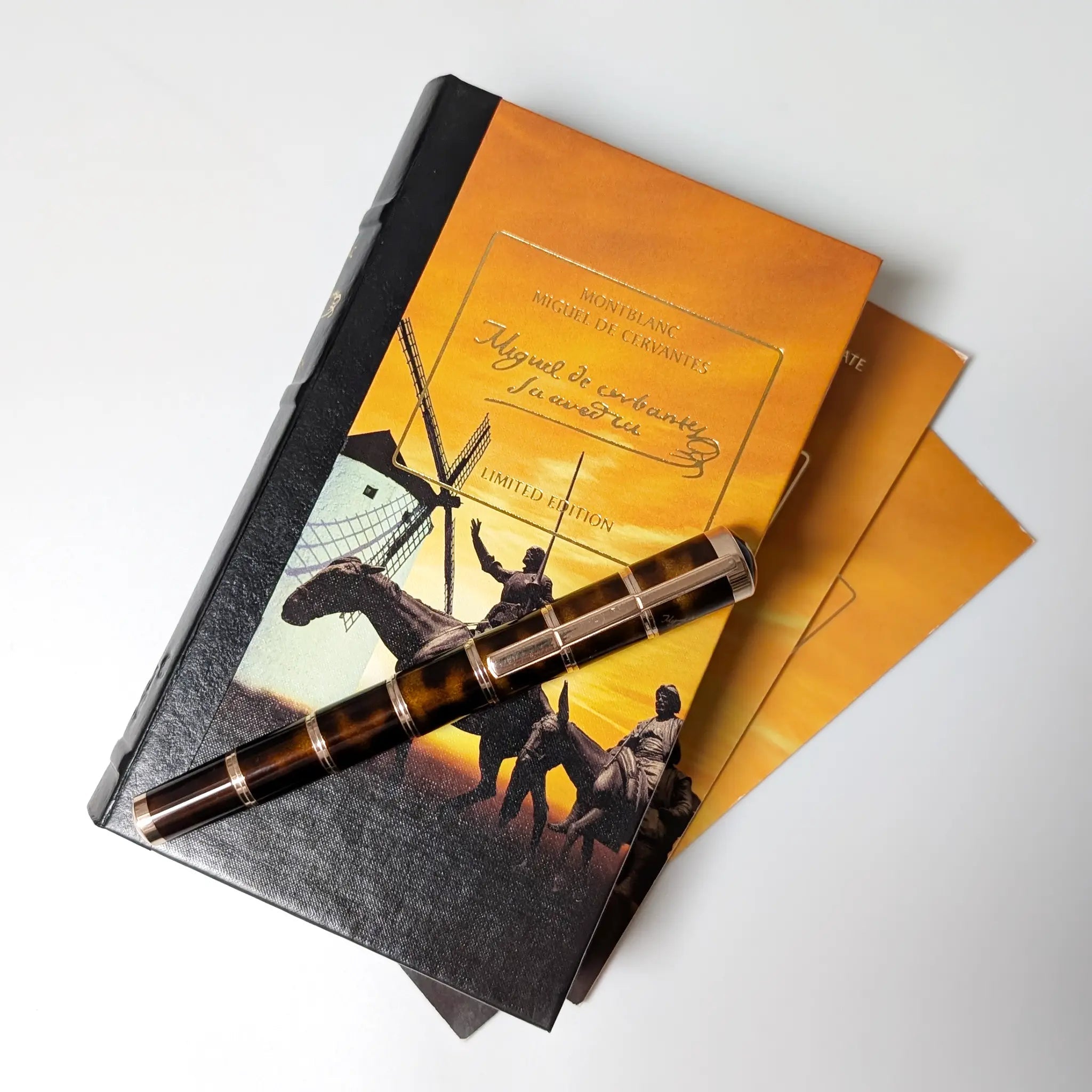 Montblanc Writers Edition 2005 Miquel de Cervantes fountain pen - Fontoplumo