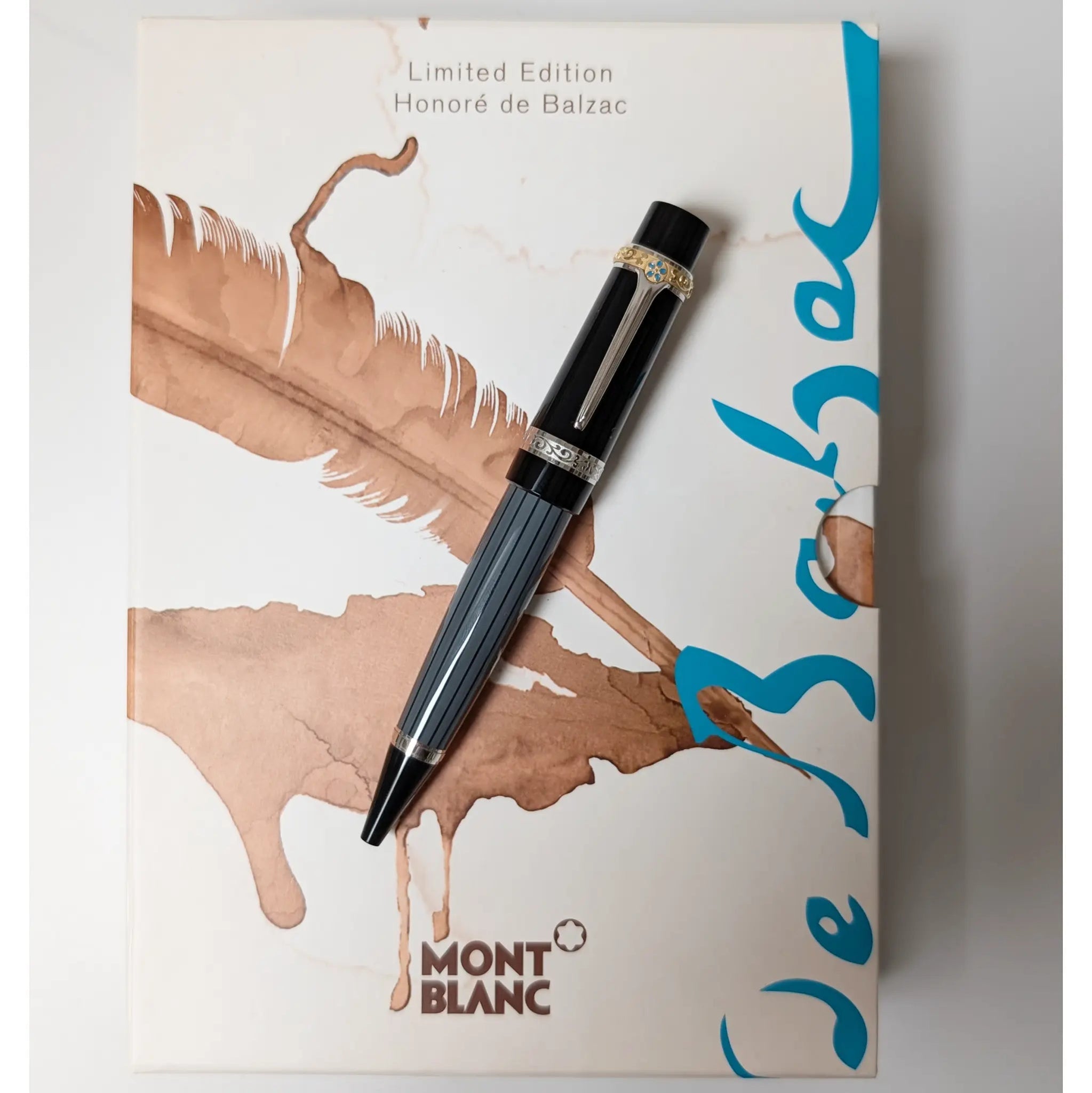 Montblanc Writers Edition 2013 Honore de Balzac ballpoint pen - Fontoplumo