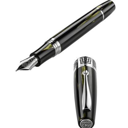 Montegrappa Extra 1930 bamboo black fountain pen - Fontoplumo