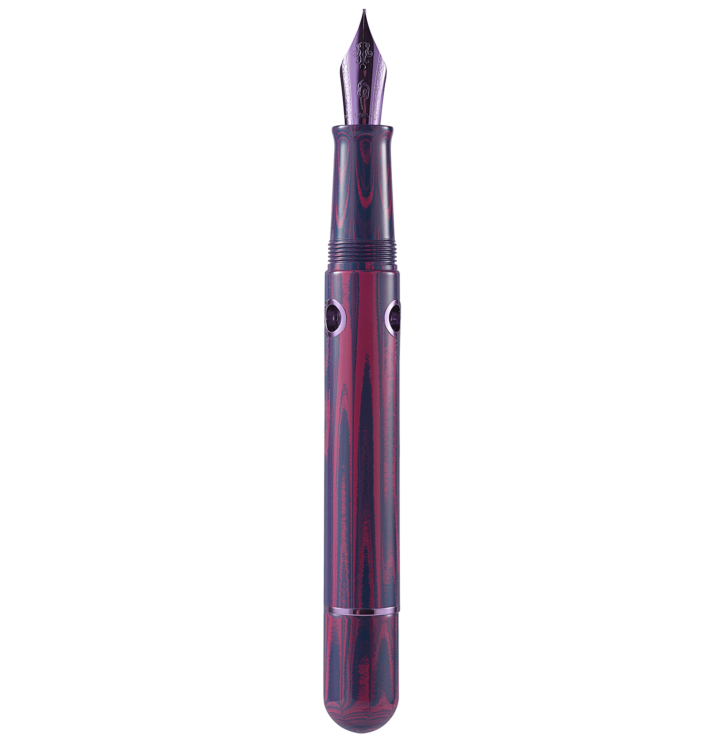 Nahvalur Nautilus Anthias Violet fountain pen - Fontoplumo