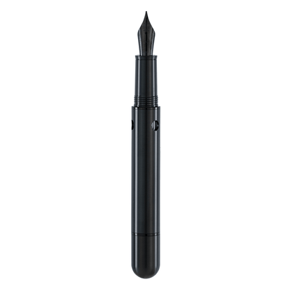 Nahvalur Nautilus Ti Black fountain pen - Fontoplumo