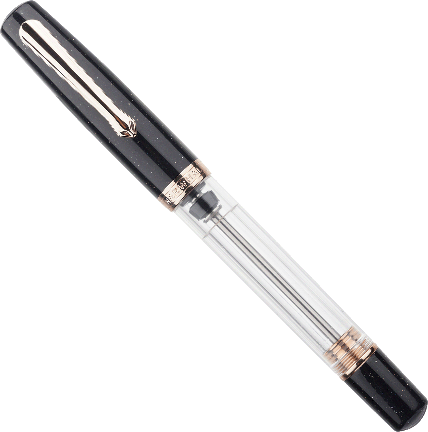 Nahvalur Original Plus Lovina Graphite fountain pen - Fontoplumo