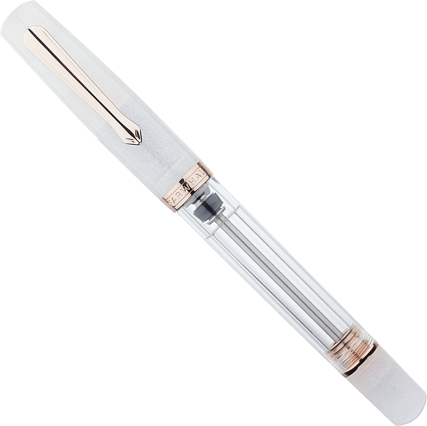 Nahvalur Original Plus Matira Quartz fountain pen - Fontoplumo