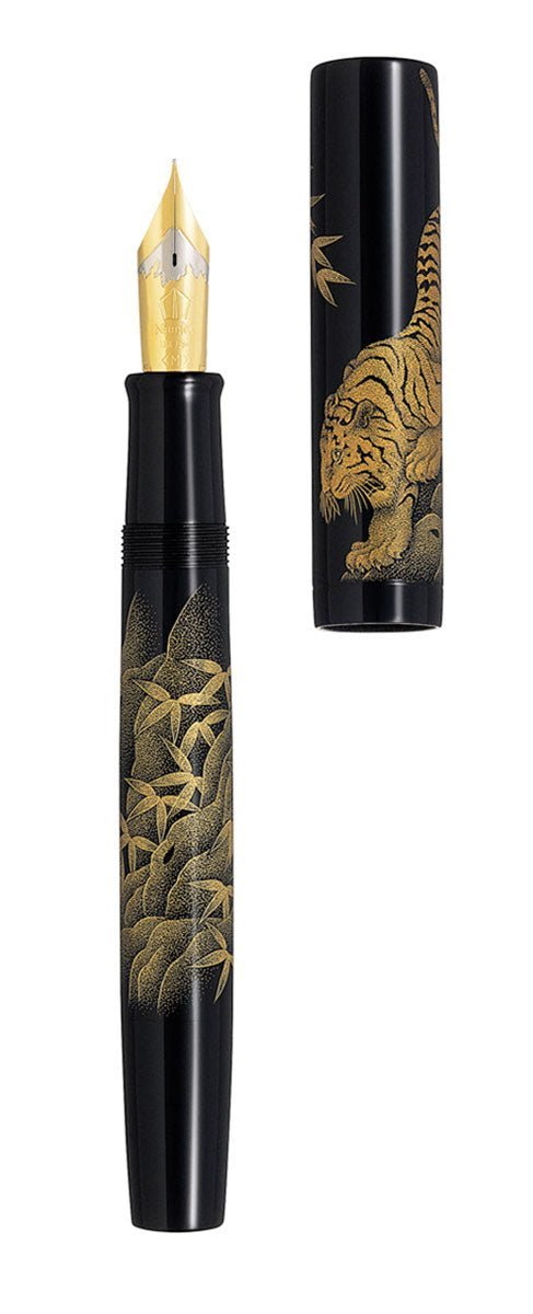 Namiki Emperor Chinkin Tiger fountain pen - Fontoplumo
