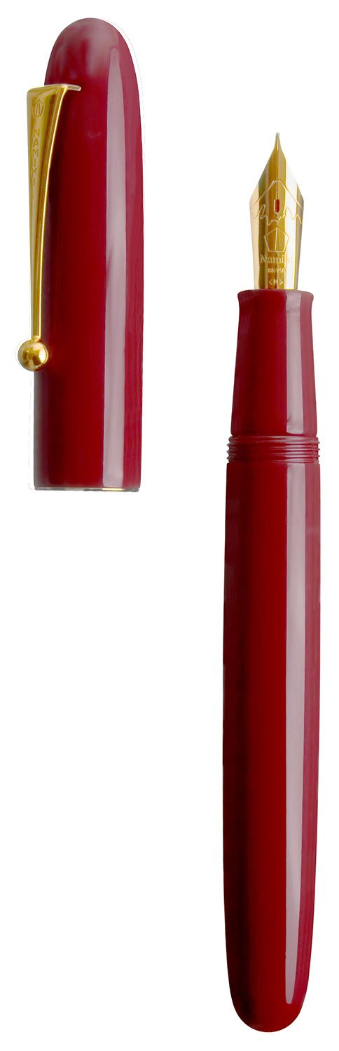 Namiki Emperor Urushi Vermilion fountain pen - Fontoplumo