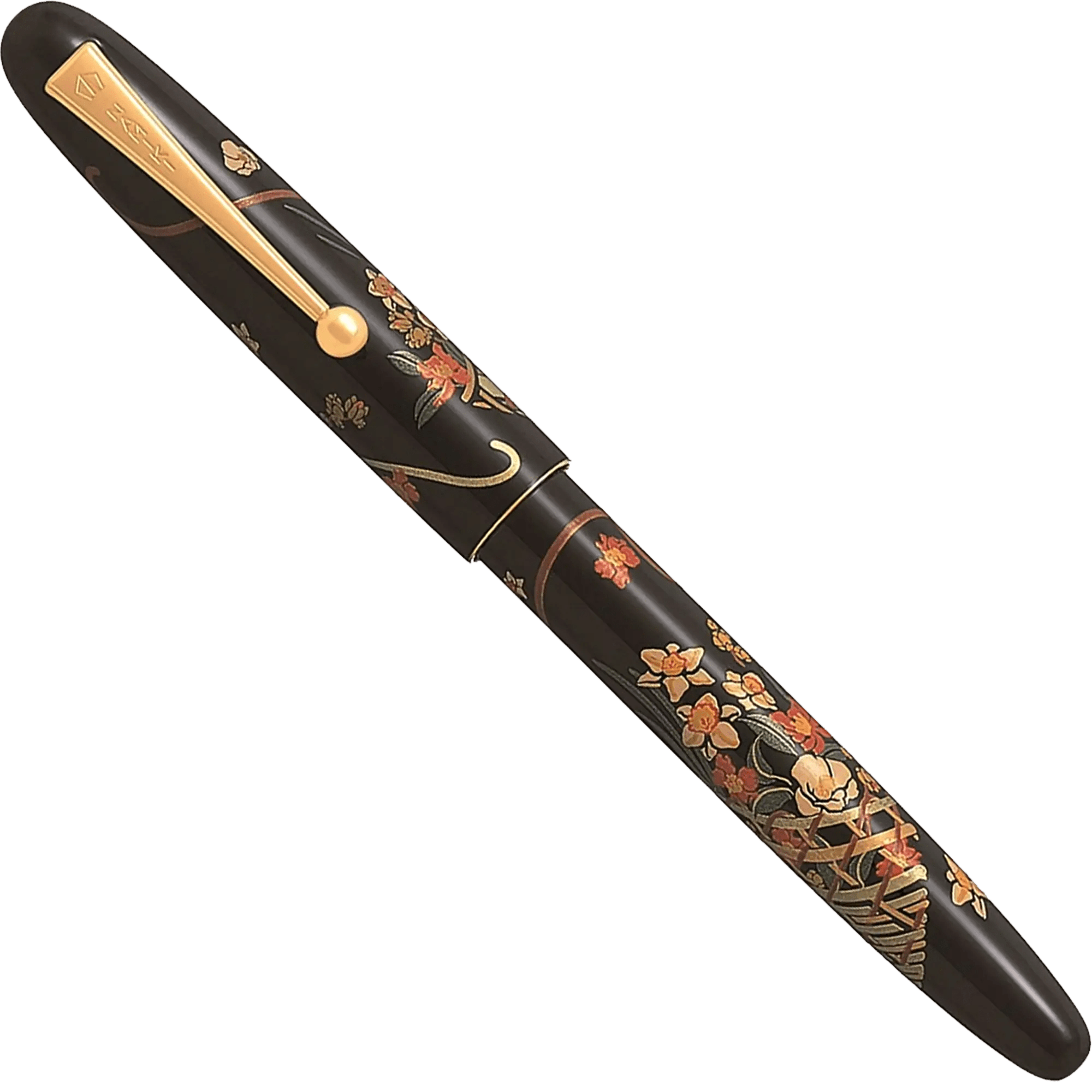 Namiki Nippon Art Flower Basket fountain pen - Fontoplumo
