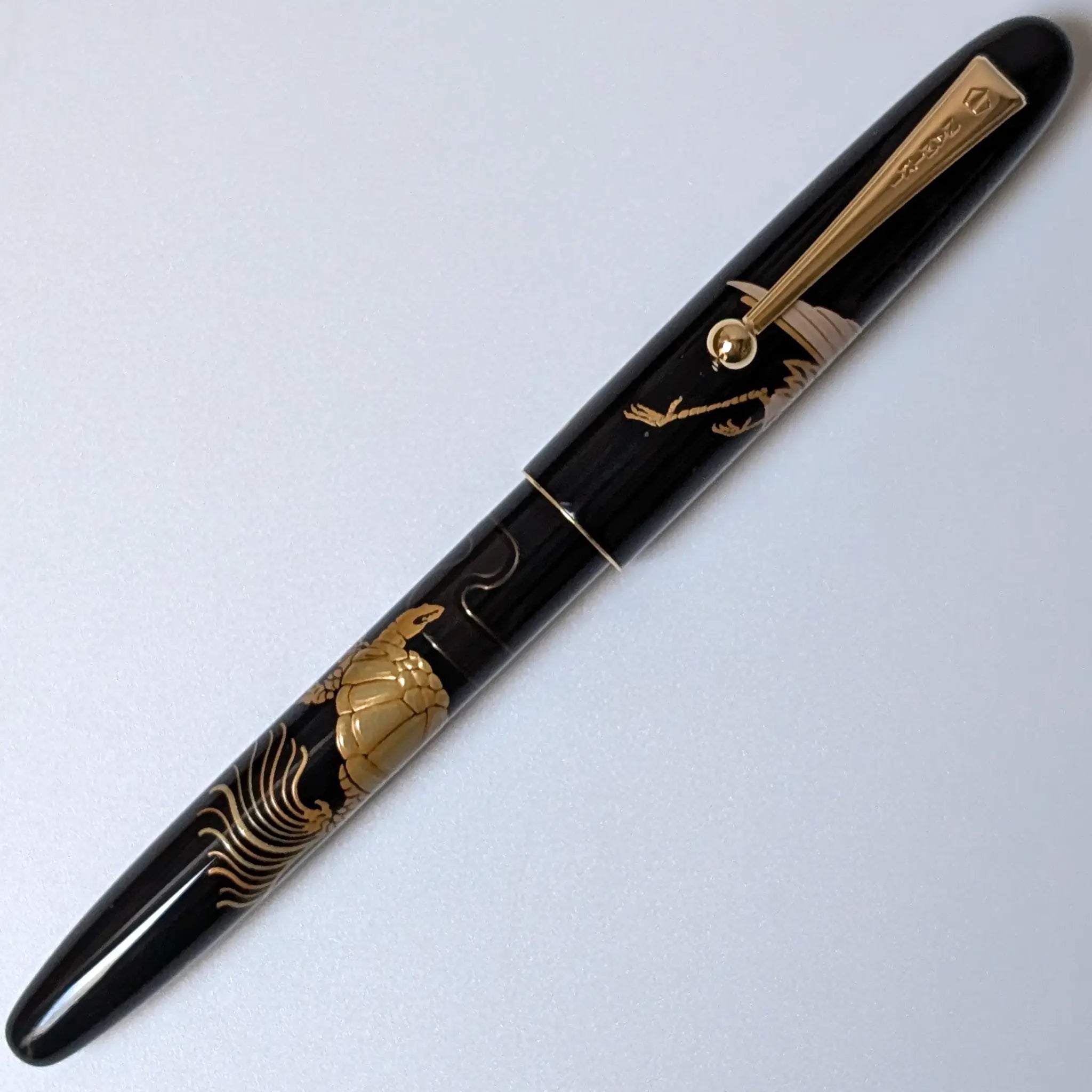 Namiki Tradition Crane and Turtle fountain pen - PL - Fontoplumo
