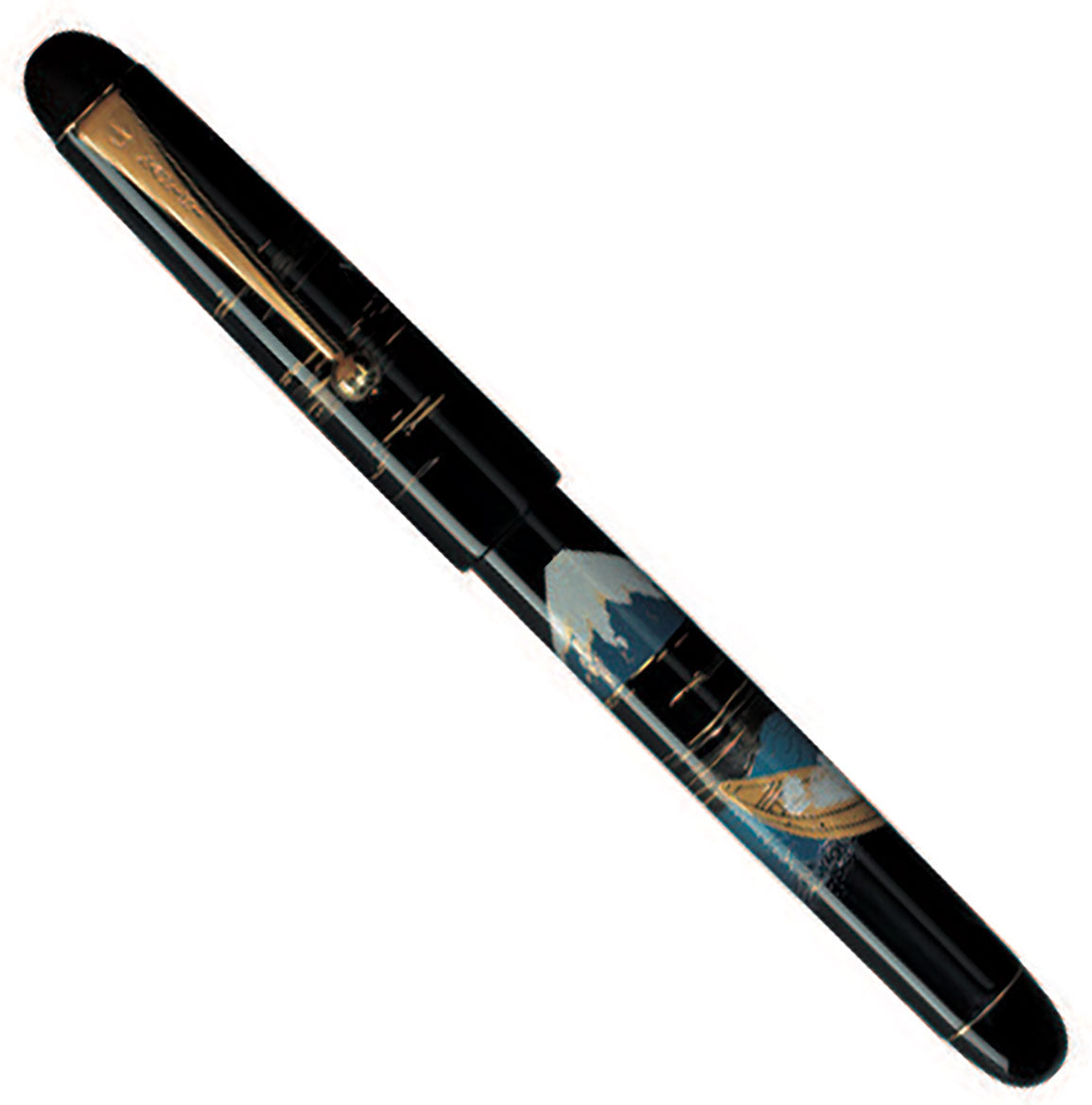 Namiki Tradition Mt Fuji and ship vulpen