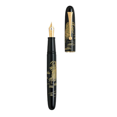 Namiki Yukari Royale Chinkin Rooster fountain pen - Fontoplumo