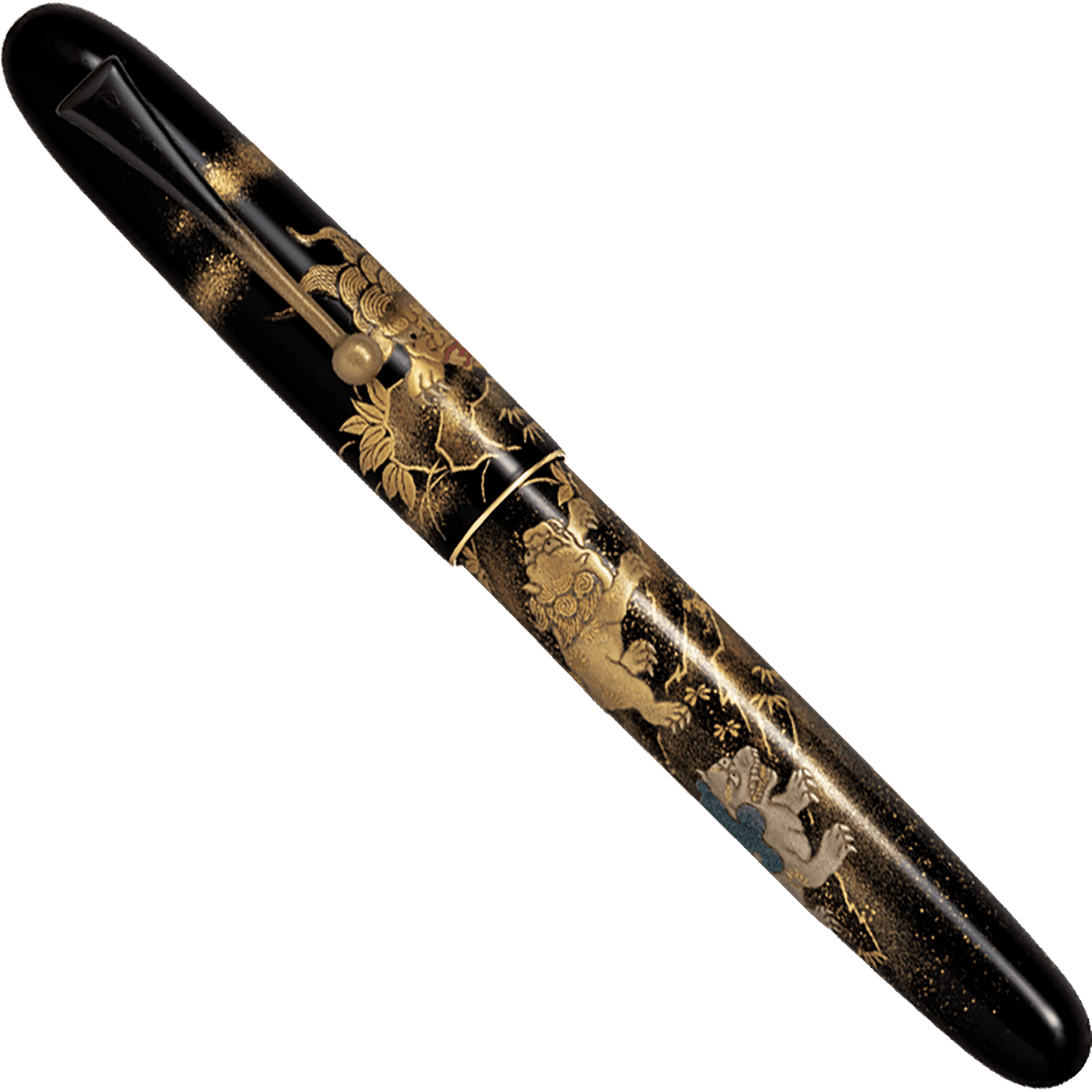 Namiki Yukari Royale Lioness and cubs fountain pen - Fontoplumo