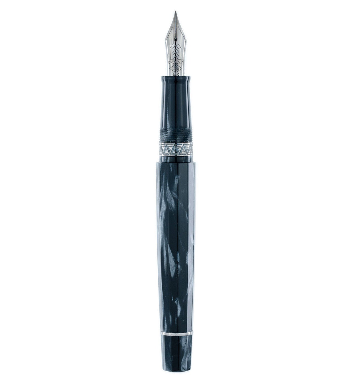 Omas Paragon Grigio Perla ruthenium trim - Fontoplumo