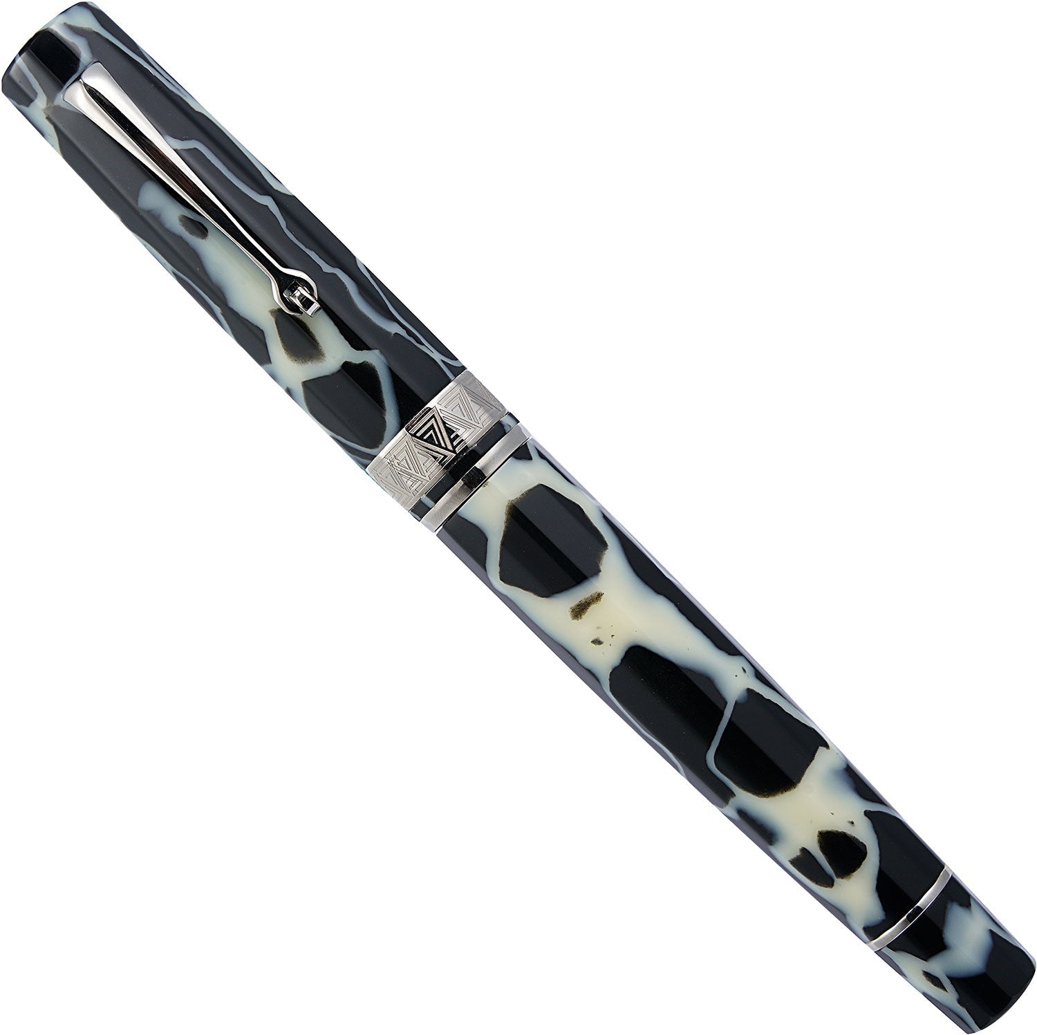 Omas Paragon Wild and silver fountain pen - Fontoplumo
