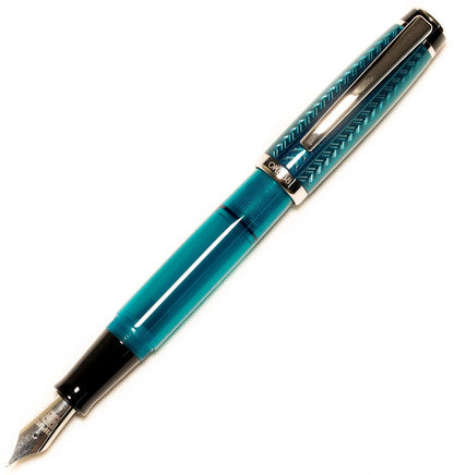 Opus 88 Opera Green fountain pen - Fontoplumo