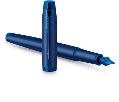 Parker IM Monochrome blauw vulpen