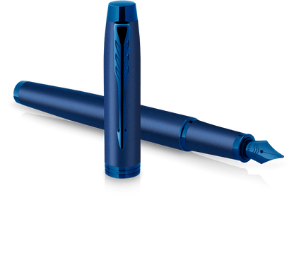 Parker IM Monochrome blue fountain pen - Fontoplumo