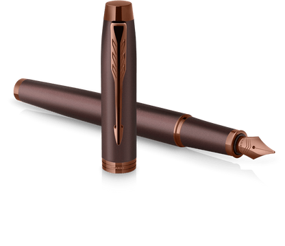 Parker IM Monochrome burgundy fountain pen - Fontoplumo