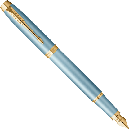Parker IM Rituals green and gold fountain pen - Fontoplumo