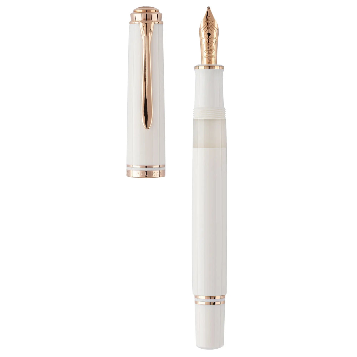 Pelikan M600 White & rose gold - Fontoplumo