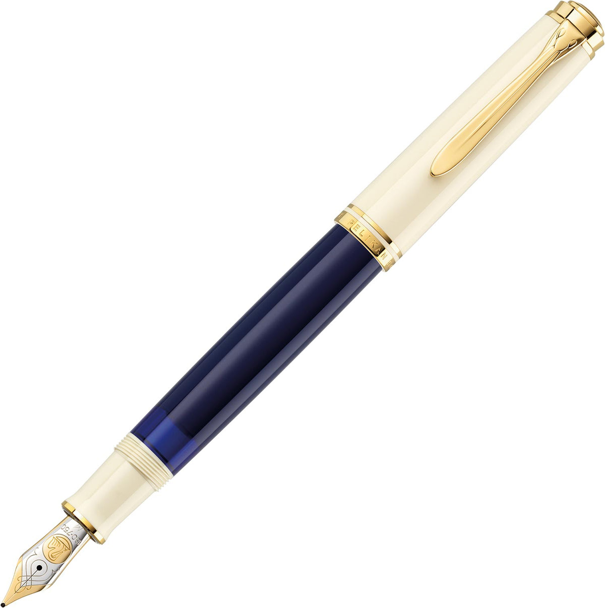 Pelikan M800 Cream blue - Fontoplumo