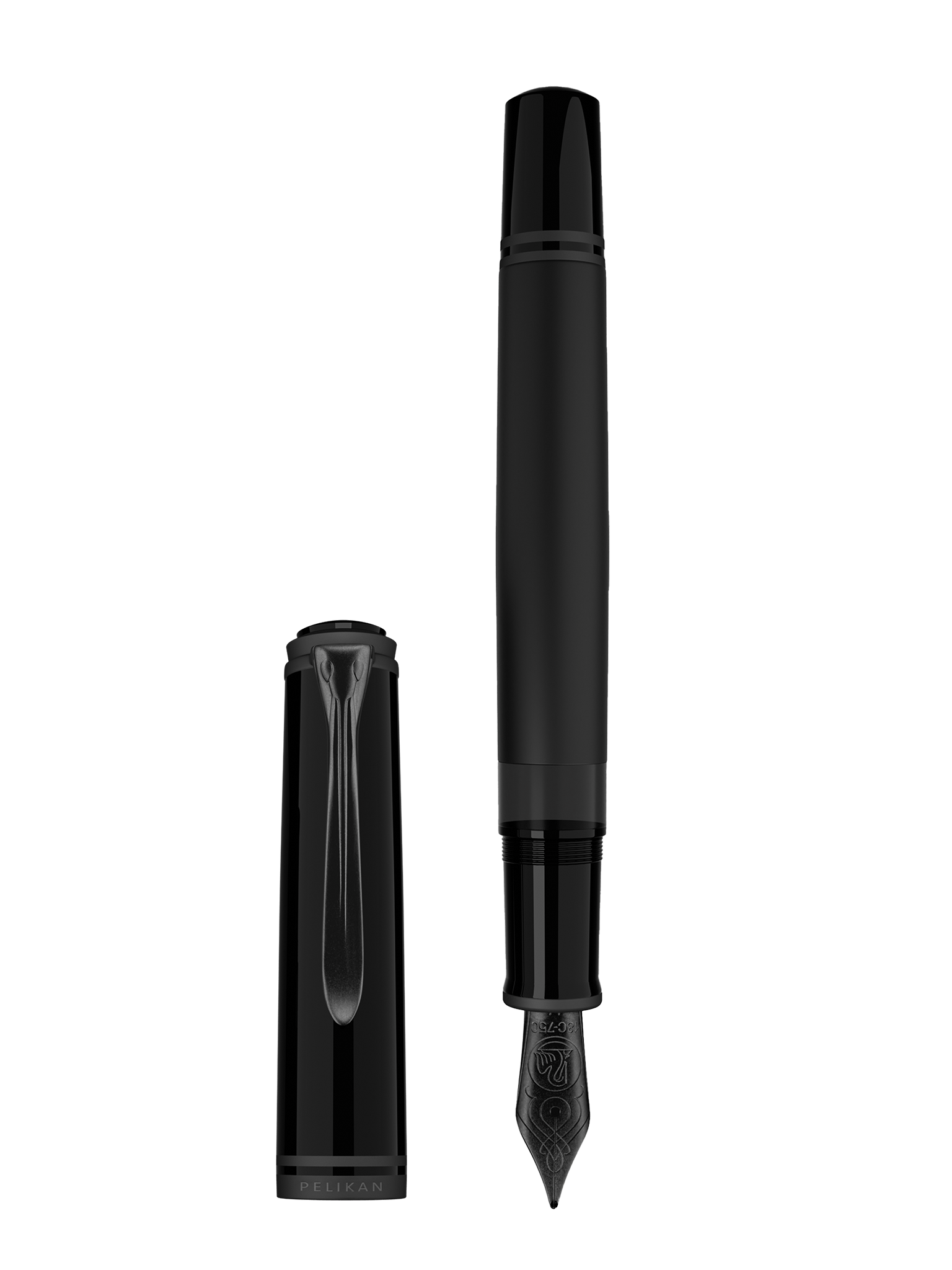 Pelikan M809 Black Matt fountain pen - Fontoplumo