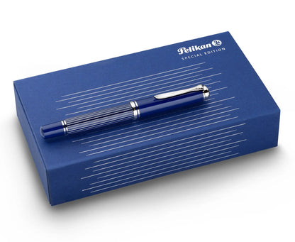 Pelikan M815 Metal Striped Blue - Fontoplumo