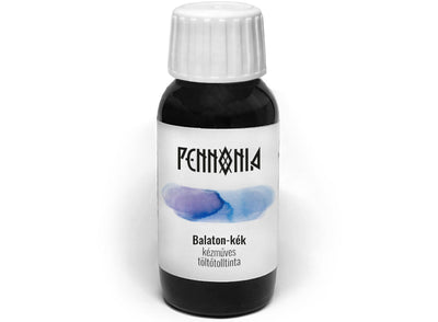 Pennonia Balaton - kék / Balaton Blue fountain pen ink 60ml - Fontoplumo