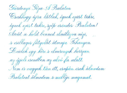 Pennonia Hupikék / Whoopie Blue fountain pen ink 50ml - Fontoplumo