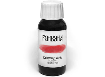 Pennonia Kalotaszegi Vörös / Kalotaszeg Red fountain pen ink 60ml - Fontoplumo