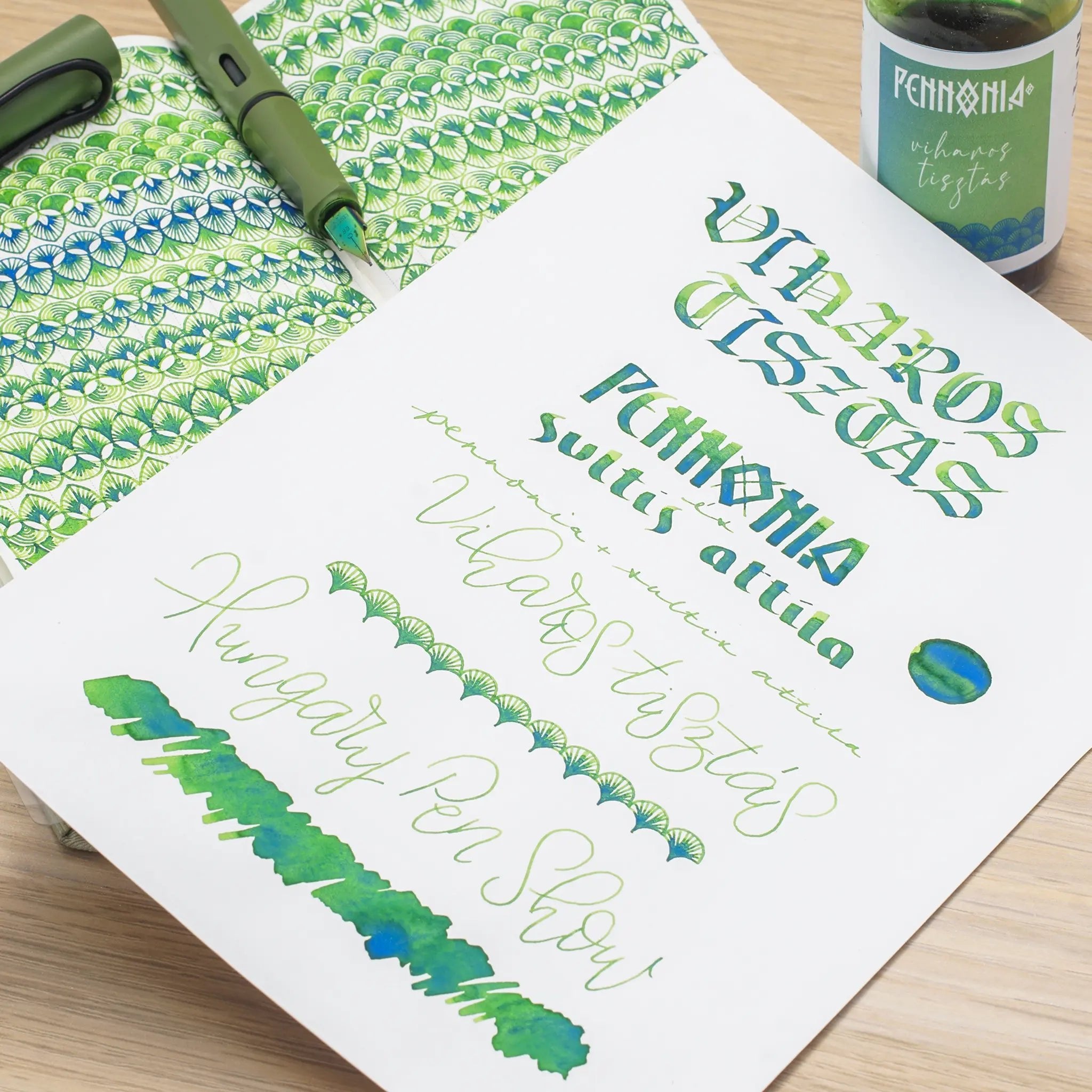 Pennonia x AttilaSultis STORMY ink 60ml - Fontoplumo
