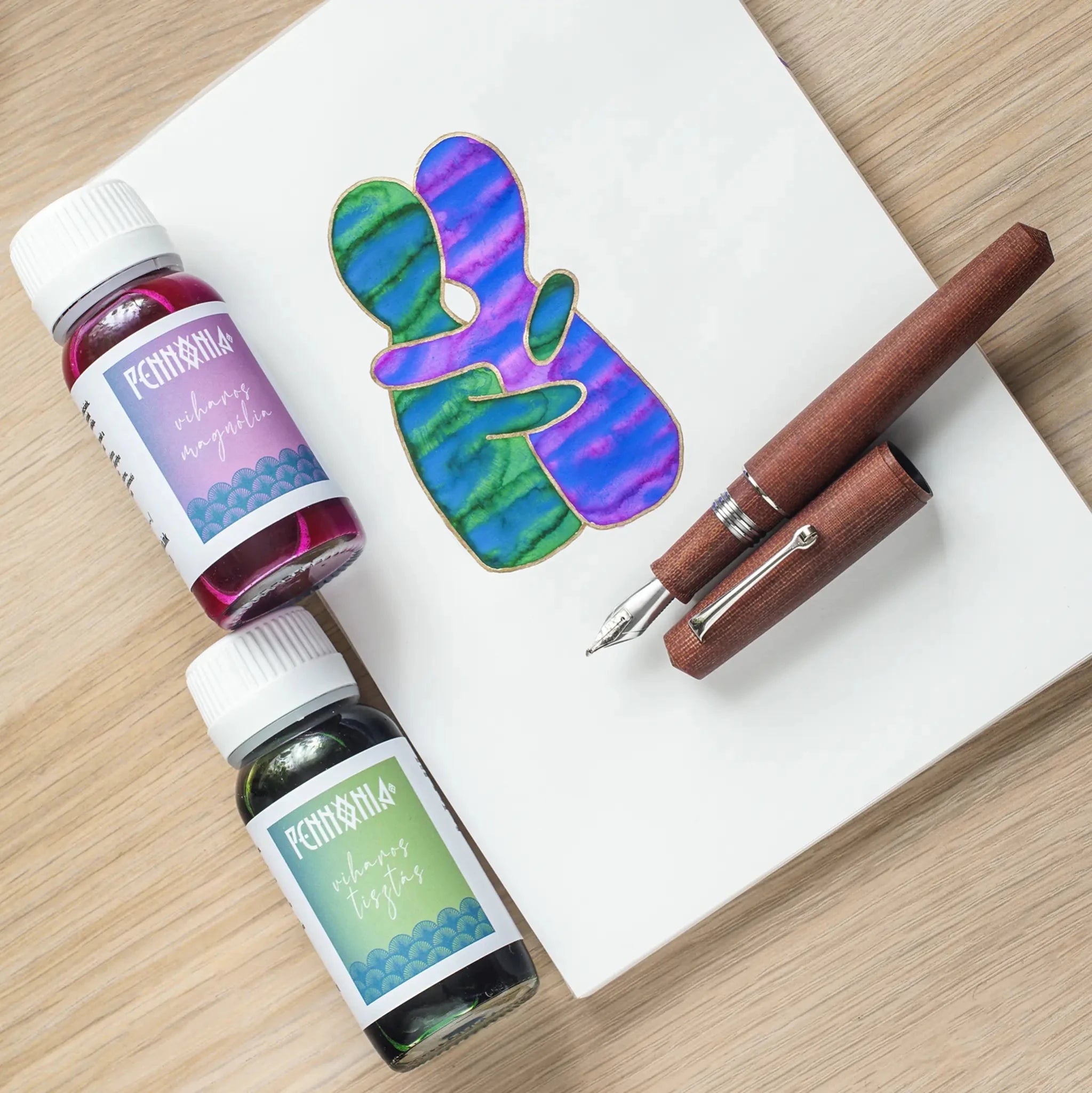 Pennonia x AttilaSultis STORMY ink 60ml - Fontoplumo
