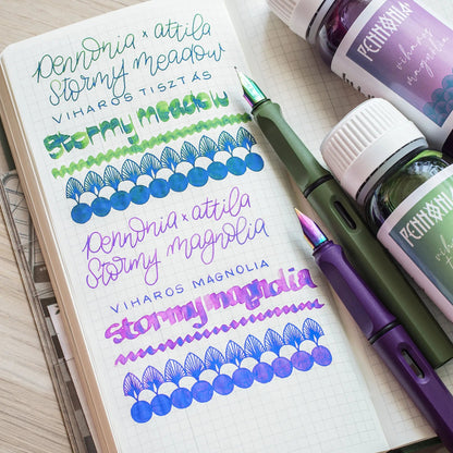 Pennonia x AttilaSultis STORMY ink 60ml - Fontoplumo