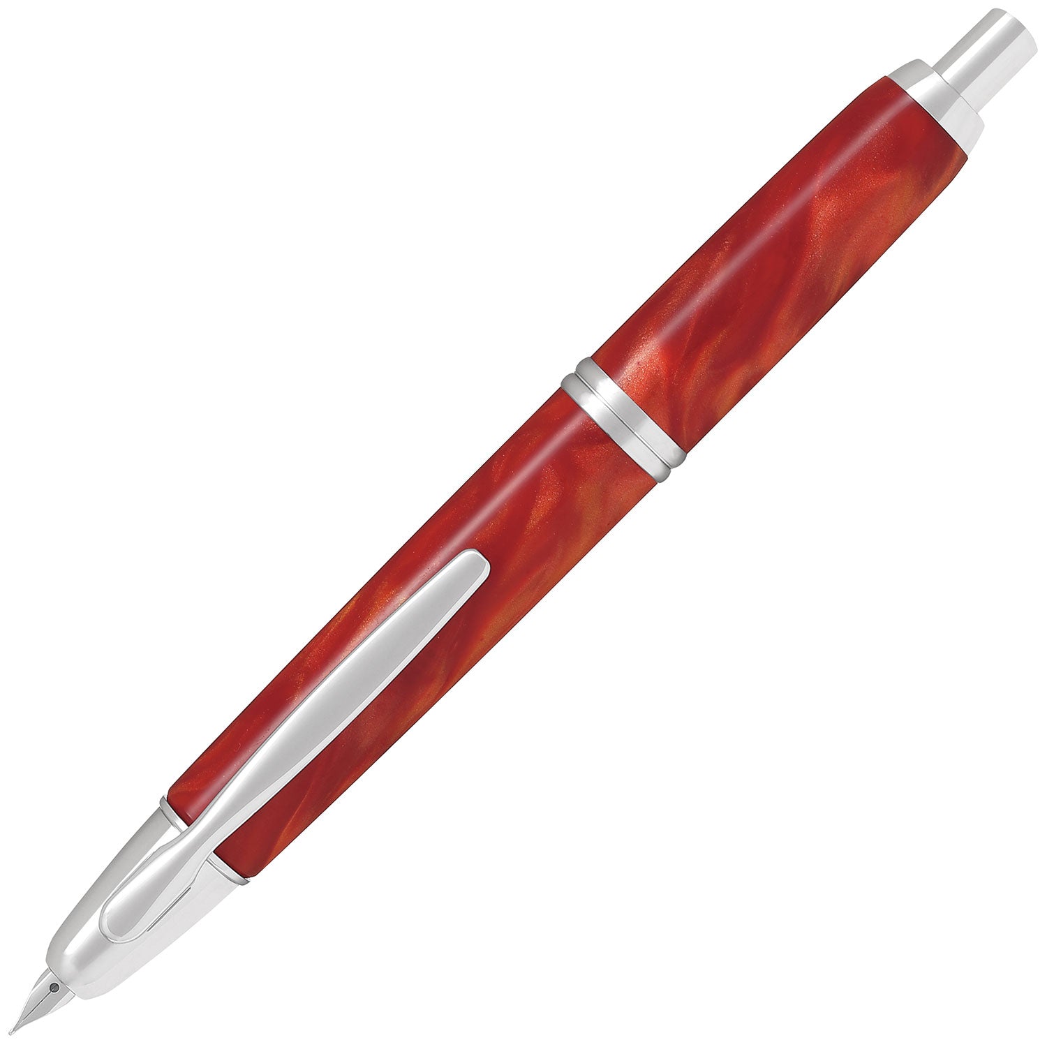 Pilot Capless SE Orange fountain pen - Fontoplumo