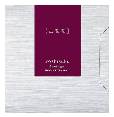 Pilot ink cartridges Iroshizuku (6 pcs) - Fontoplumo