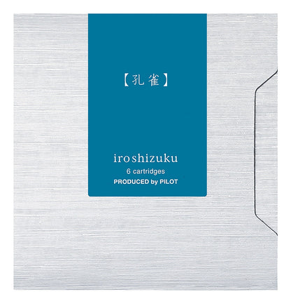 Pilot ink cartridges Iroshizuku (6 pcs) - Fontoplumo